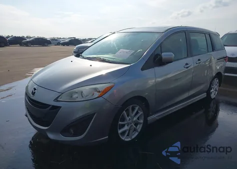2012 Mazda Mazda5 Grand Touring from USA, damaged, VIN JM1CW2DLXC0144218